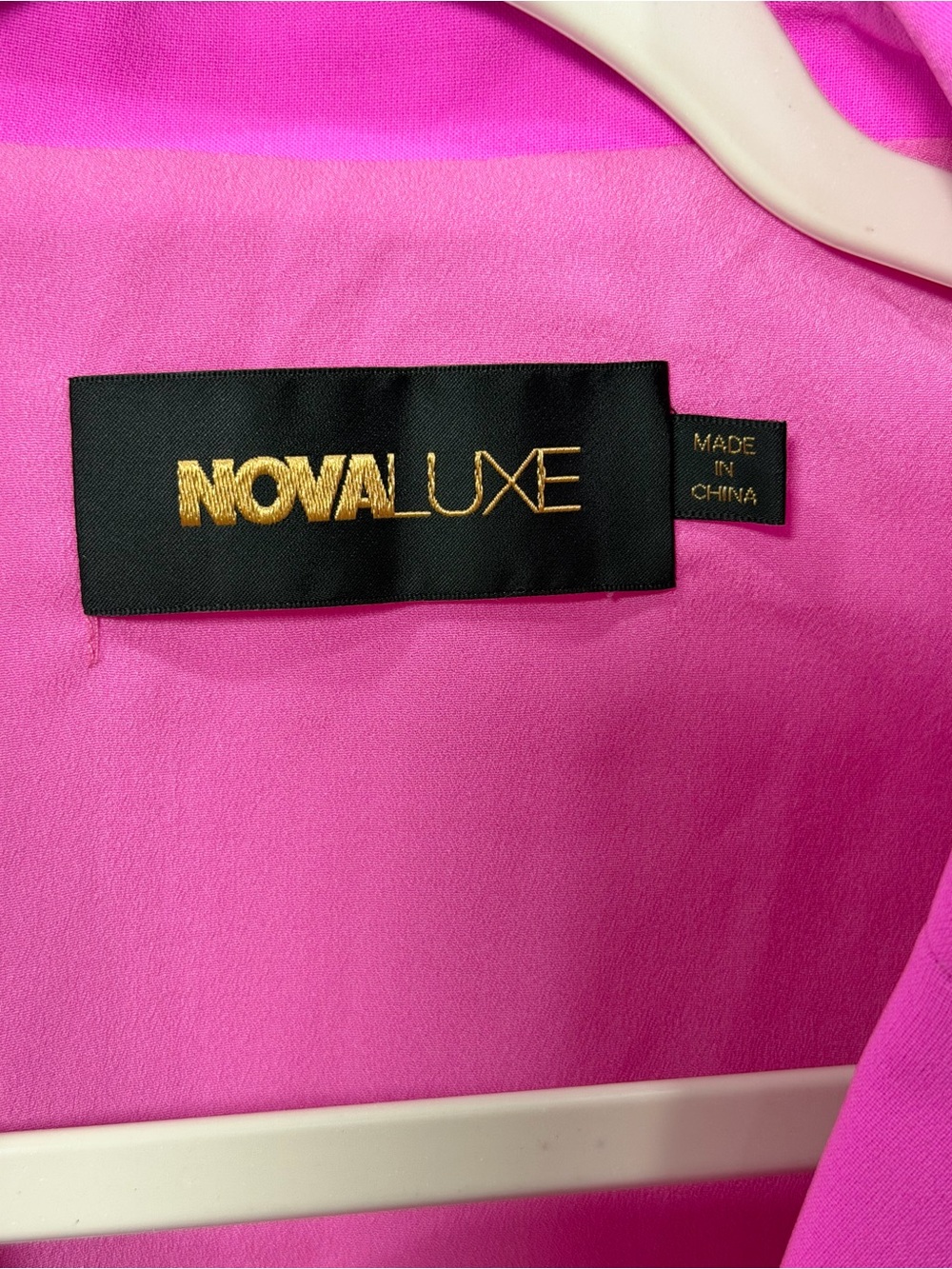 Fashion Nova Hot Pink Feather Hem Blazer - Picture 11 of 15